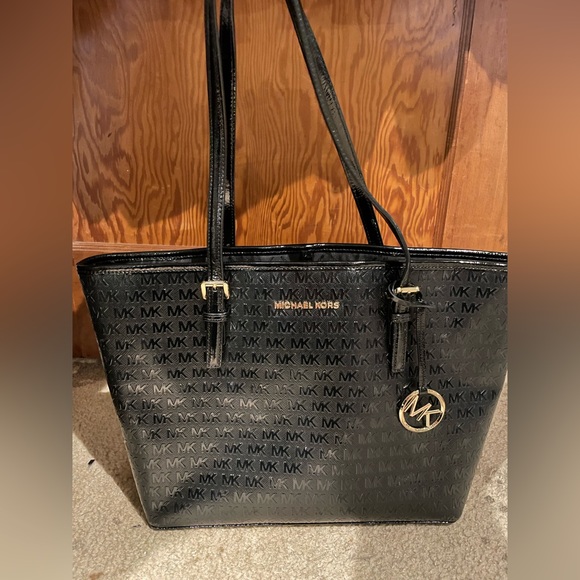 Michael kors leather jet set tote bag - Picture 2 of 3